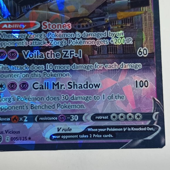 Zorg Fifth Element Pokemon Card - Picture 4 of 8